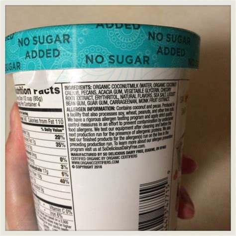 So delicious no sugar added ice cream bars. So Delicious Coconutmilk Butter Pecan ice-cream (No sugar ...