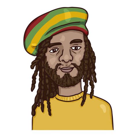Clip Art Of A Black Male With Dreads Illustrations Royalty Free Vector