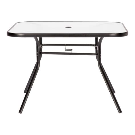 Style Selections Pelham Bay Square Outdoor Dining Table 42 In W X 42 In