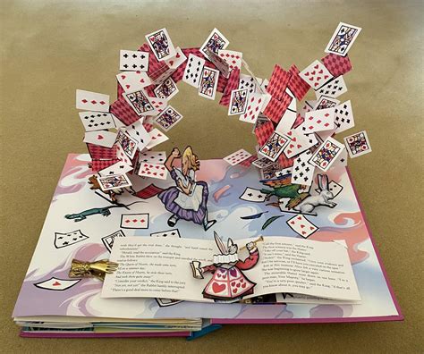 Alices In Wonderland Pop Up Book By Paper Engineering By Robert Sabuda