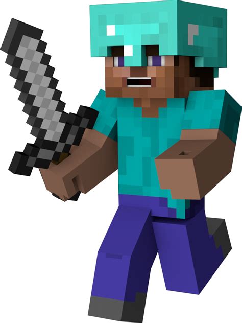 Download Minecraft Character Art Png Image With No Background Pngkey