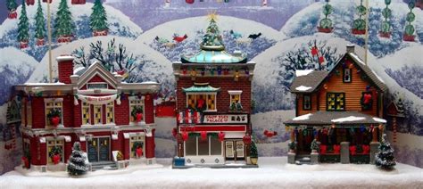 Love The Christmas Village Background Backdrop Shown Dept 56 A