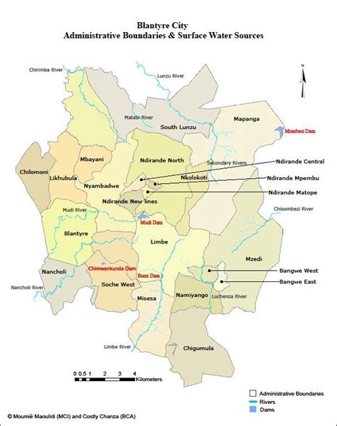 Blantyre Maps Millennium Cities Initiative