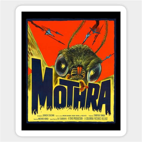 Mothra 1961 Mothra Sticker Teepublic