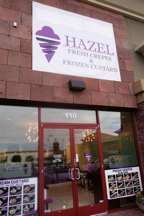 Hazel Fresh Crepes And Frozen Custard Las Vegas Nv Endo Edibles