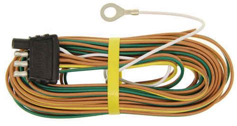 In this video we go over how easy and fast it is. 20 Ft 4-Way Trailer Wiring Harness - Wishbone Style - 30" Ground Optronics Wiring A20WB