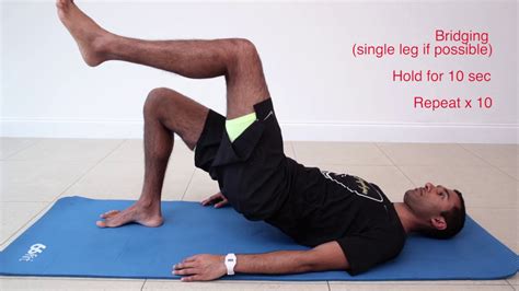 Printable Hip Exercises For Hip Pain
