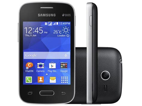 Smartphone Samsung Galaxy Pocket 2 Duos Dual Chip 3g Andoid 44 Câm