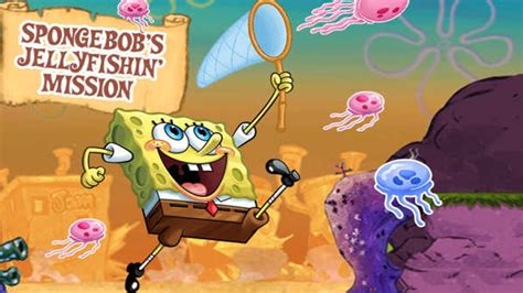 Spongebob Squarepants Spongebobs Jellyfishin Mission Fishin For