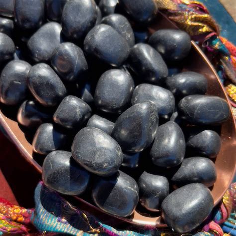 Sage Goddess Tumbled Shungite For Powerful Energetic Filtering