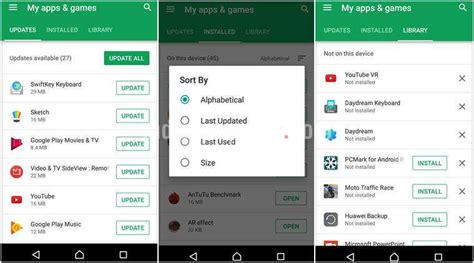 Download the latest version of google play services for android. Google Play Store 'My apps' revamp adds Updates tab, makes ...