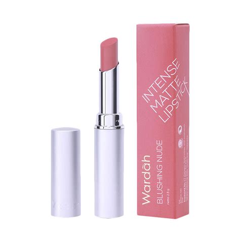 Wardah Intense Matte Lipstick Blushing Nude Sfw Pro Beauty Care