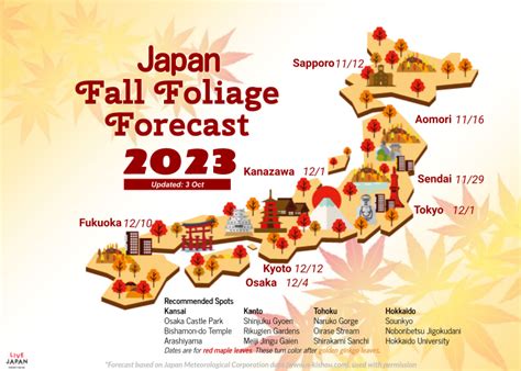 Autumn In Japan 2021 Fall Foliage Forecast Best Areas Nearby Hotels