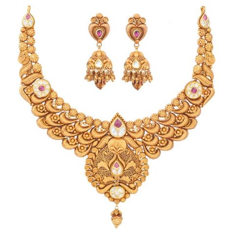 Relish Gold Set Wedding Jewellery Gold Gold Jewellery Design