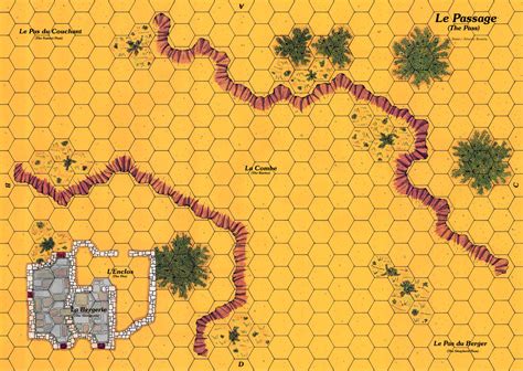 Lutzs Web Pages The Cry Havoc Map Page