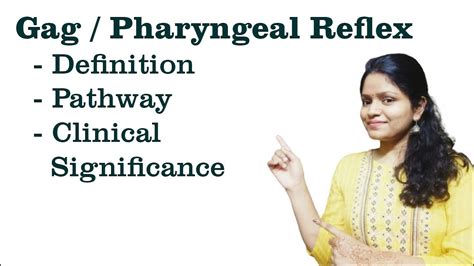 Gag Pharyngeal Reflex Definition Pathway Clinical Significance I