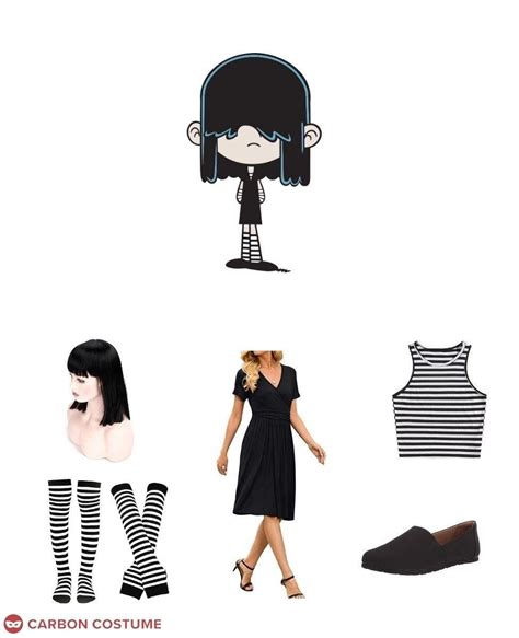 Make Your Own Lucy Loud Costume In 2021 Nickelodeon Shows Costumes
