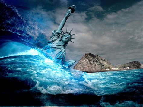 Mega Tsunami Against New York By Demios01 On Deviantart