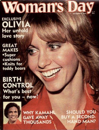 Olivia Newton John Womans Day Magazine 06 November 1978 Cover Photo