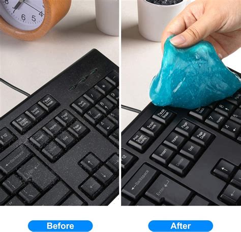Meco Keyboard Cleaning Gel Universal Dust Cleaner Gel With 5 Keyboard