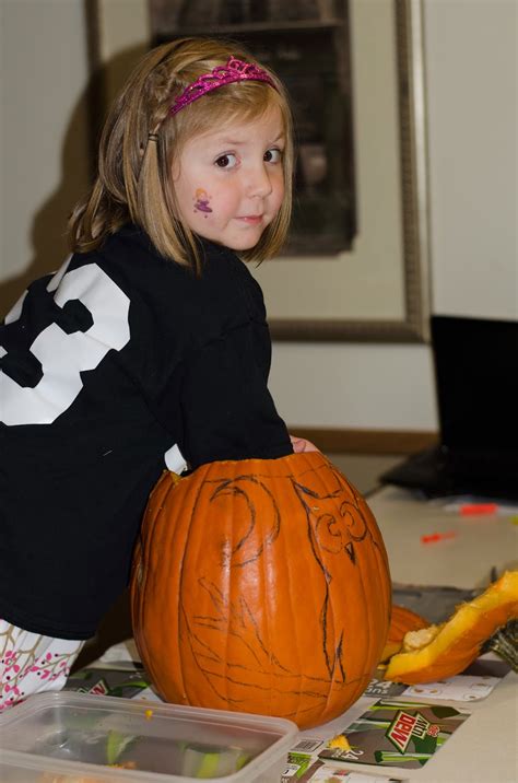 Girls Just Wanna Have Fun Pumpkin Carving