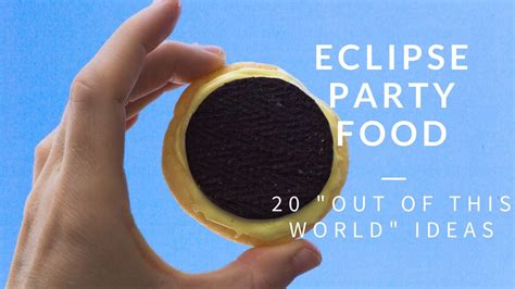 Moon Cookies Space Party Food Ideas Eclipse Party Food Eclipse