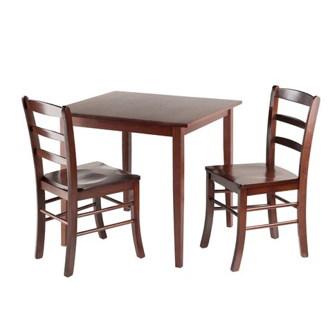 Winsome Groveland Square Dining Table With 2 Chairs 3