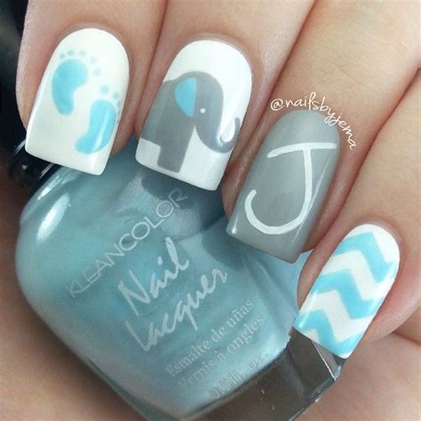 25 Best Ideas About Baby Shower Nails On Pinterest Baby Nails Baby