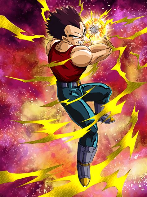 While dragon ball gt suggests he is more powerful than the average super saiyan, this does not extend to vegeta and goku's 4th forms. Unwavering Spirit Vegeta (GT) | Dragon Ball Z Dokkan ...