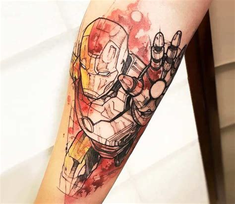 Iron Man Tattoo By Eliel Mendes Post 25510 Tattoo Geek Tattoo On