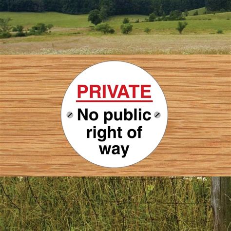 Jaf Graphics Private Land Signs 2 Pack