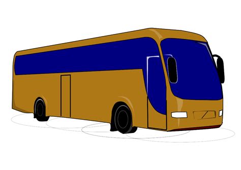 Tour Bus Fleet Clip Art At Vector Clip Art Online Royalty