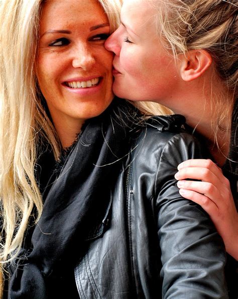 Amsterdam Lesbian Couple Photograph By Oscar Williams