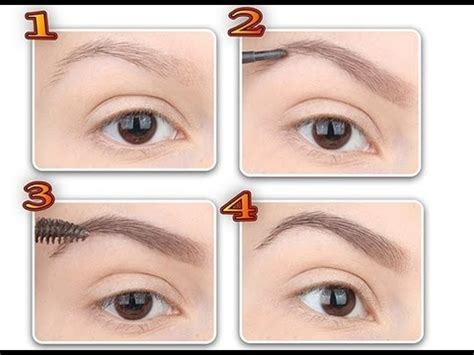 You can also use lighter colored eyeshadows around your eyebrows to maintain a lighter look. How to Eyebrows 3 part: pencil & eyeshadow & Eyebrow Gel ...
