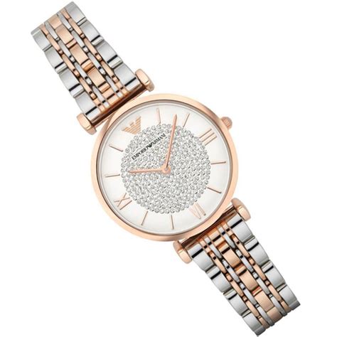 Ar80035 Emporio Armani Crystal Pave Womens Watch Backorder In 2020