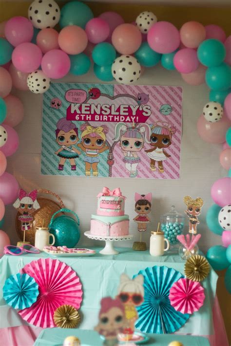 7 a happy birthday paragraph for friends. Kensley's L.O.L Surprise Doll Birthday Party | the every ...