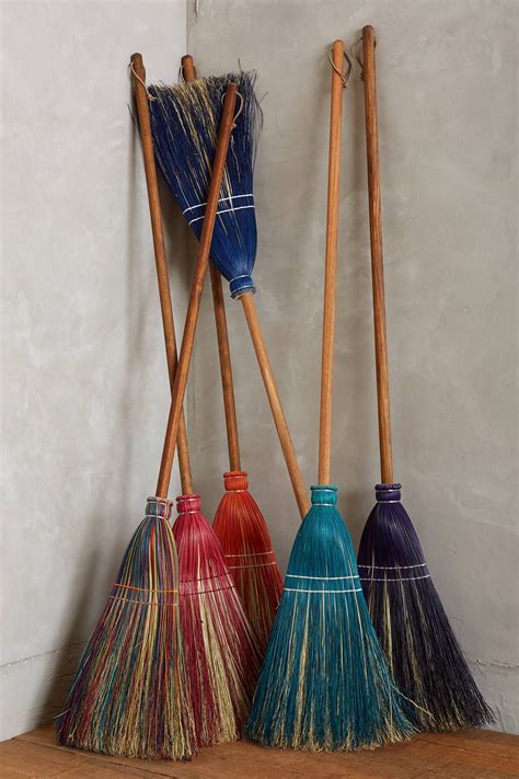 Colorful Brooms Broom Corn Witch Broom House