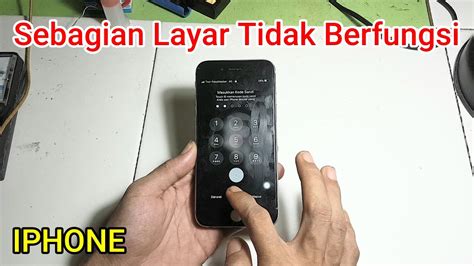 Lalu apa penyebab yang menjadikan sebagian lcd nya tidak berfungsi? Sebagian layar sentuh tidak berfungsi tidak bisa disentuh ...