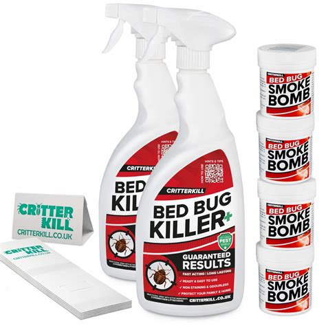 Buy Critterkill Bed Bug Killer Kit For Medium Level Home Infestation