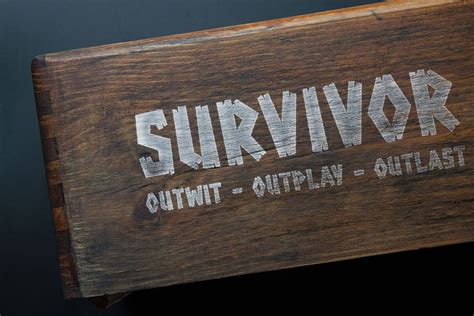Survivor Wood Font Web Design Tutorials Survivor Outline Fonts