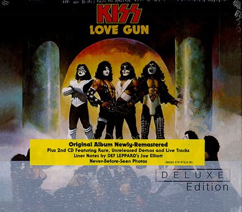 Kiss Love Gun Deluxe Edition Sealed Uk Cd Album Set Double Cd