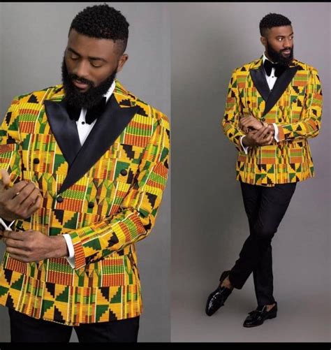 African Mens Wedding Suit African Mens Etsy