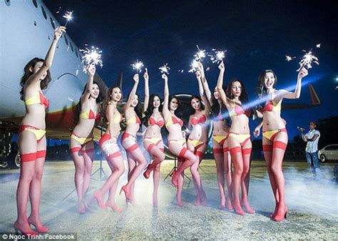 Vietjet Air Slammed After Publicity Images Featuring Scantily Clad