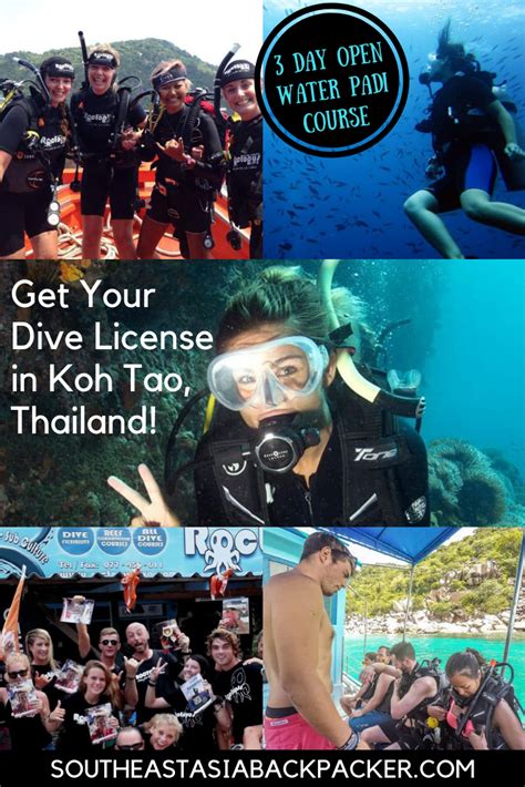 RAID Open Water Diver Course Day KOH TAO THAILAND Thailand Travel Guide Thailand