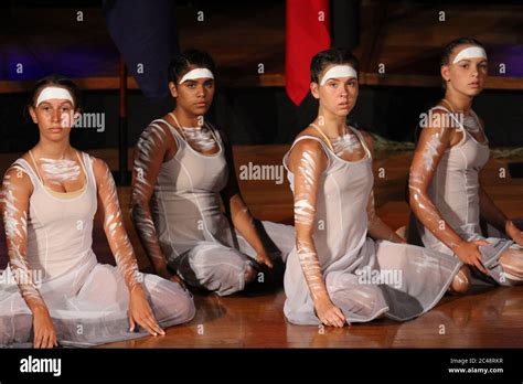 Welcome Aboriginal Dance Performance Before The 2014 Australia Day