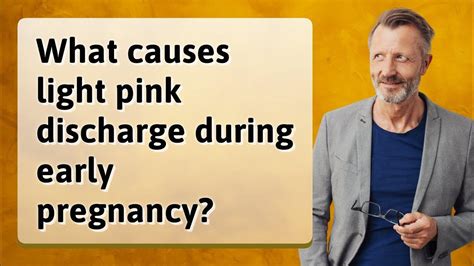 What Causes Light Pink Discharge During Early Pregnancy Youtube