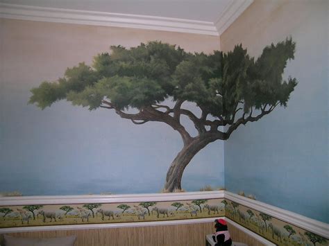 Tree Mural Painting By Michael Ryan Fine Art America