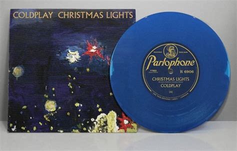 Christmas Lights Ltd Blue Vinyl 7inch Coldplay 7 Music Mania