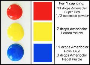 Coloring Chart For Americolor Cakecentral Com