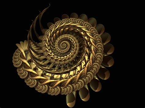 3d Spiral Fractal Fractal Art Fractals Amazing Art